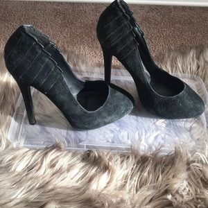 Aldo suede heels